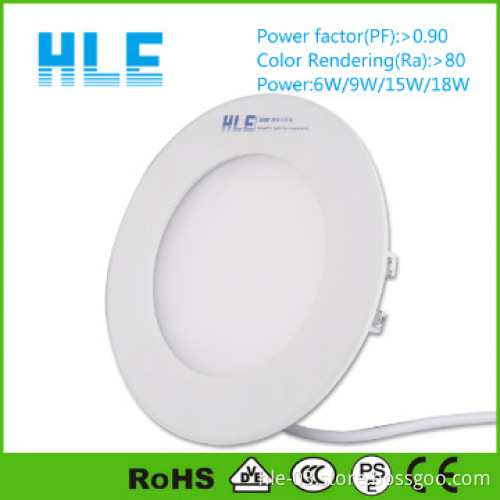 Ultra slim square indoor lighting led panel light